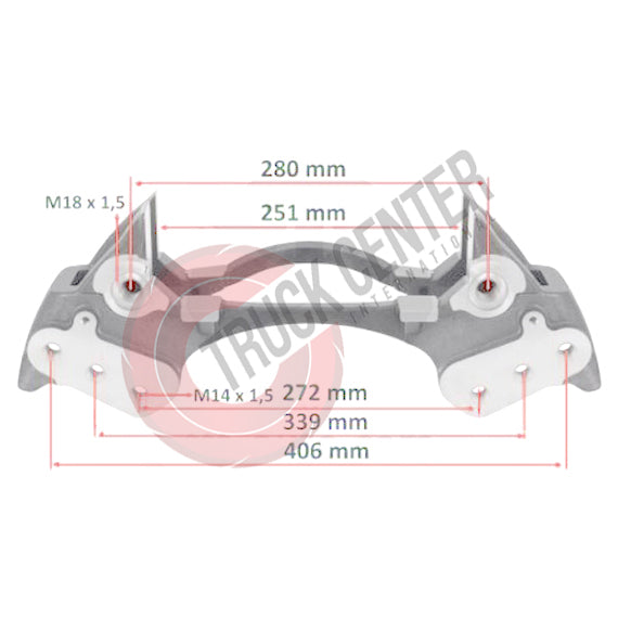 TCM.225.793 Caliper Carrier - Brake parts, Truck parts